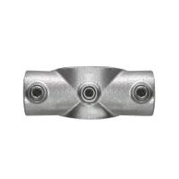 Buiskoppeling Kruisstuk in 1 vlak voor helling 0° - 11°-D / 42,4 mm